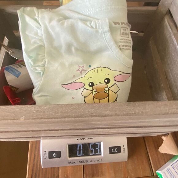 Star Wars The Child Bundle 3 Piece Long Sleeve Hoodie w shorts 4T Short Sleeve T - Picture 14 of 16